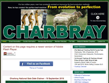 Tablet Screenshot of charbray.org